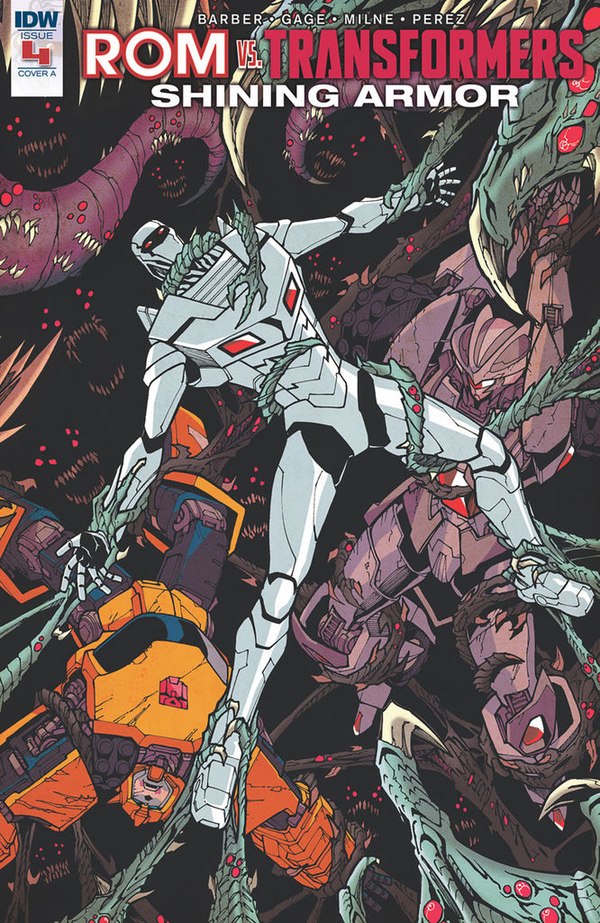 ROM Vs Transformers Shining Armor Issue 4 Three Page ITunes Preview  (1 of 4)